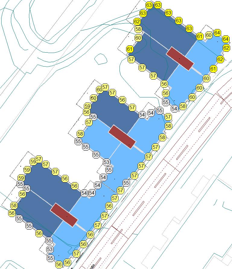 Figur 6 - L den plan 3 uten tiltak.