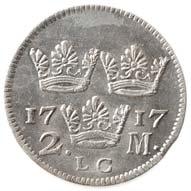 84 883 Sweden: 2 Mark 1701. SM.