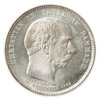 13A 1 500,- 529 Denmark: 2 Kroner 1876. KM.