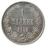 KM.6.2 01 350,- 561 Finland: 25 Pennia 1890.