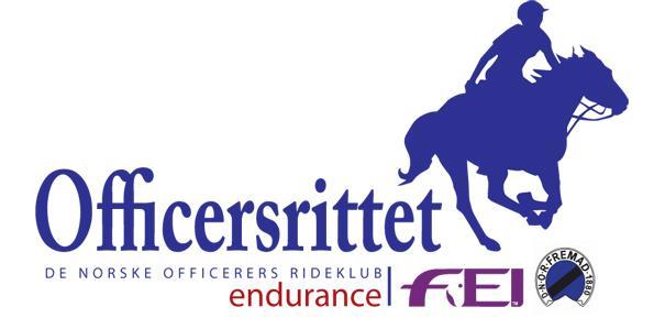RYTTERMELDING De Norske Officerers Rideklub ønsker velkommen til NM, FEI og nasjonalt stevne i distanse 19-20.