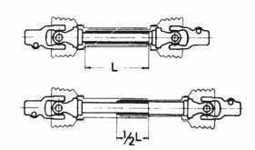 9). Fjern grader, rund kanten, rengjør og smør profilene (D Fig. 9). Mer endring av kraftoverføringsakselen og vernerøret er ikke tillatt. Fig. 9 3.