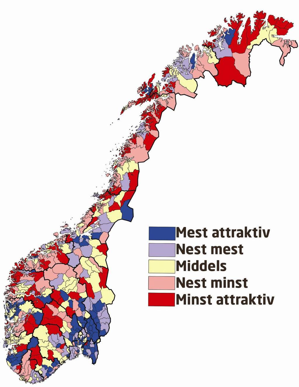 På kommunenivå er det større variasjon.