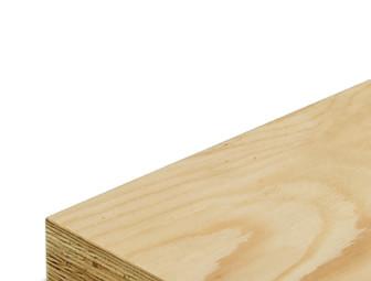 Produktet er et konstruksjonsprodukt (Laminated veneer lumber) som produseres