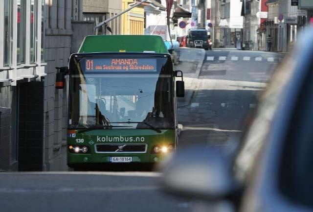 Effektiv og miljøvennlig bytransport i mindre byer Effektiv og miljøvennlig bytransport og samordnet arealbruk vil være