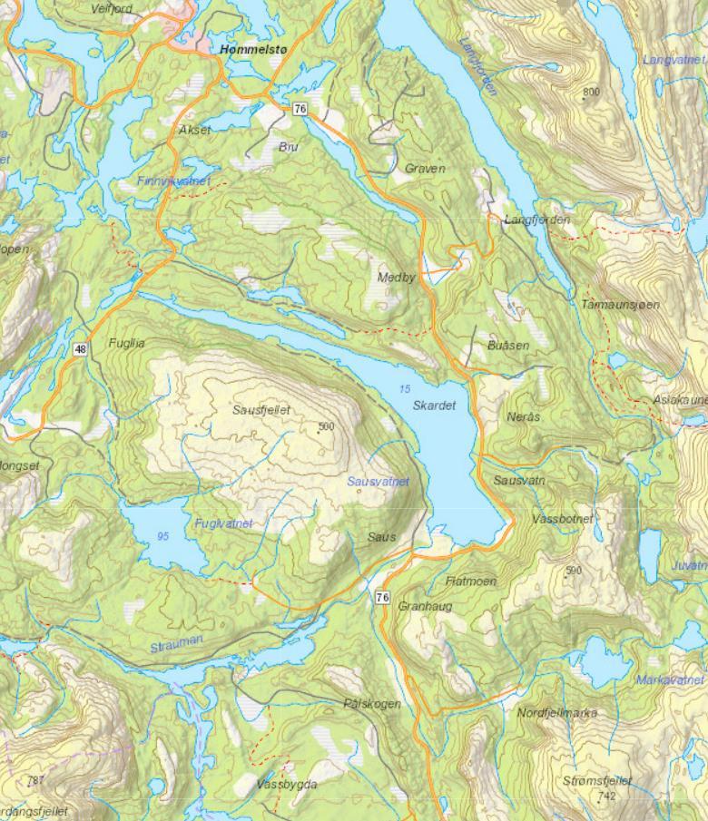 Anadrom (sjøvandrende) laksefisk som vandrer opp i vassdraget kan fra Finnvikvatnet vandre videre opp i Nepåselva og inn i Medvatnet.