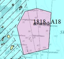 Følgende områder er justert: Akvakulturområdet ligger nord for Skibbåtsvær og berører