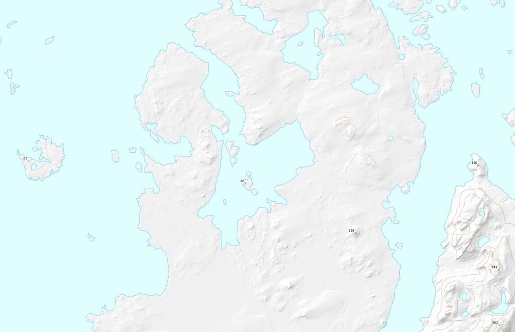 Topografi Planområdet kan karakteriseres med at det ligger ned mot fjord i nord/nordøst, mot åpent hav lengre ut i nordvest, og med Jåsund-halvøyen i sør.