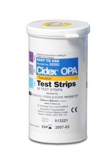 Desinfeksjon Instrument CIDEX OPA TESTSTRIMLER Teststrimler som er enkle å bruke