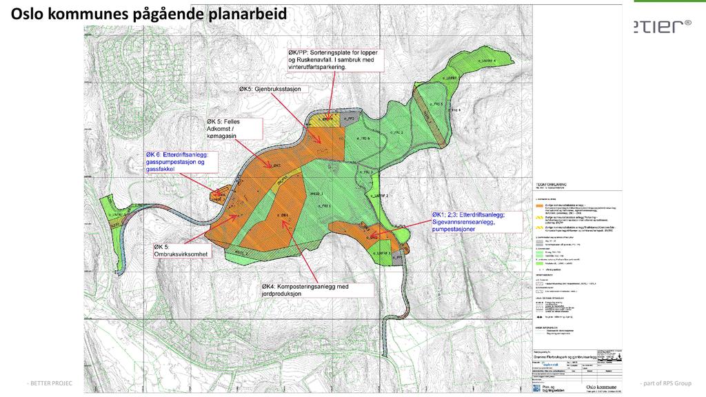 Oslo kommunes pågående planarbeid