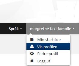 Kom i gang Din profil Fullfør brukerprofilen din ved å fylle ut alle feltene i skjemaet. Velg Lagre. For å sette opp en kompetanseprofil må du fortelle systemet hvor du jobber.