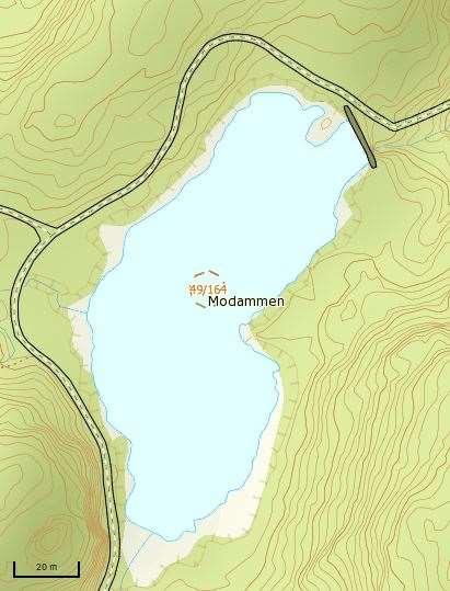 4.24 Modammen Det foreligger dårlig datagrunnlag fra lokaliteten.