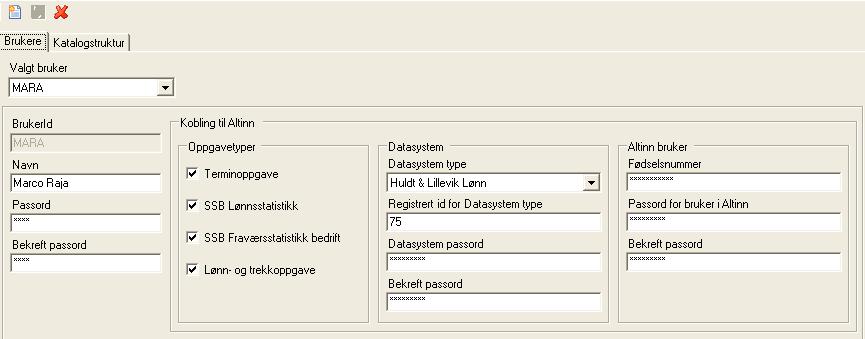 2. Forberede årsoppgjøret a) Under Kobling til Altinn merker du feltet Lønn- og trekkoppgave.