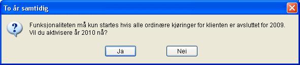 1. Installere årsoppgjørsversjonen 5.09.4 fjorårets skattekortopplysninger. Du kan velge å korrigere skattetrekket i henhold til nye skattekort i februarlønningen. Fremgangsmåte åpne for to år 1.