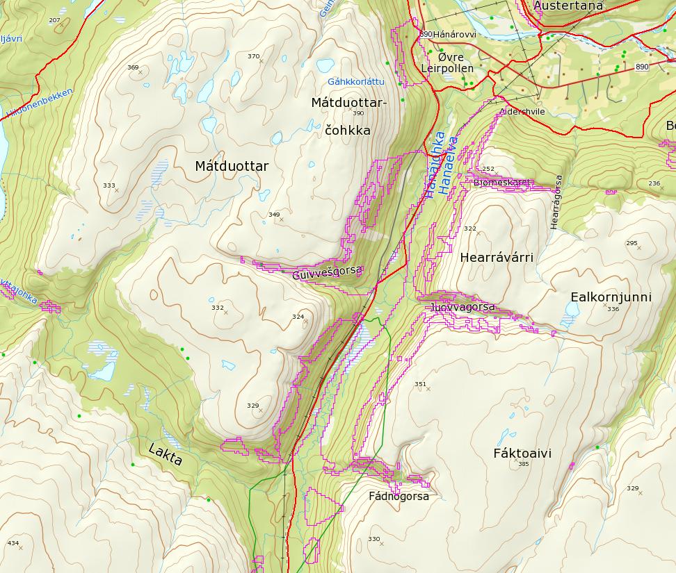 Deanu gielda - Tana kommune Utviklingsavdelingen Konkurransegrunnlag for Utredning av reell skredfare og eventuelle forslag til risikoreduserende tiltak i tilknytning til skuterløype 13 gjennom