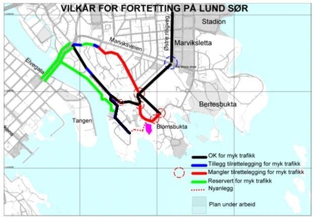 BAKGRUNN FOR SAKEN Plan-, bygg- og oppmålingsetaten fremmer planforslag i samarbeid med Blomsbukta Utvikling as.