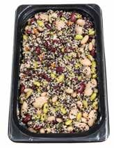 kg Beger Bønnesalat med quinoa 2 x 1 kg Beger Salater Tre