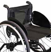 Aktiv rullestol med fastramme og fast benstøtte TEKNISKE DATA 1. 2.