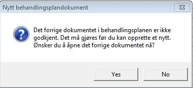 Godkjenne «ikke-ferdige» dokumenter m/behandlingsplan Godkjenne «ikke-ferdige» dokumenter m/behandlingsplan opprettet av annen forfatter Godkjenning krever