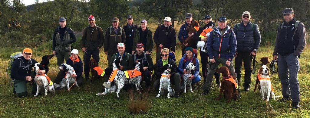 Dreiebok VK finale Hovden Høst 2017 Agder Fuglehund Klubb KV Rugdelias Vlv Cornelia Tore Kallekleiv IS Neadalens Super Liga Åge Røssland GS Østjylland s Sr Eck Jørn Gunnar Bowitz ES Østkysten s Egon