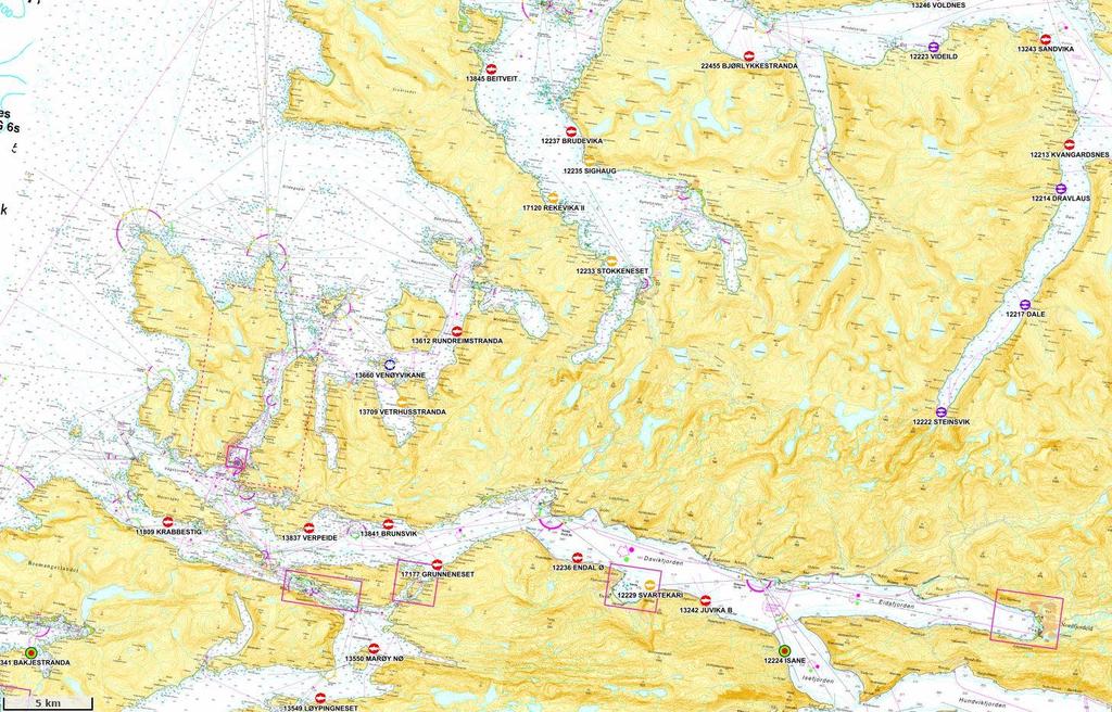 3. Undersøkelsesområdet Den omsøkte lokaliteten er planlagt å plasseres på sørøst-siden av øya Silda i Sildefjorden, Vågsøy Kommune (Figur 1).