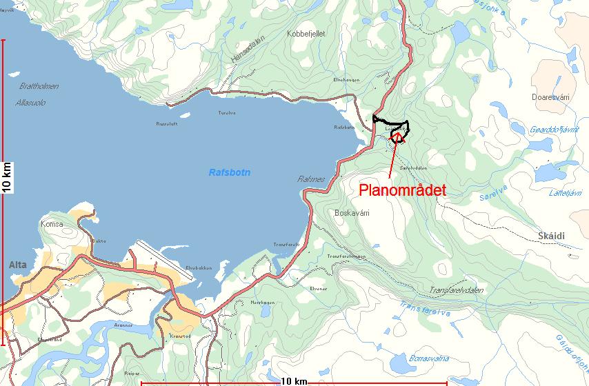 Sak 37/17 Med hjemmel i plan- og bygningslovens 12-3 anbefaler Alta kommune igangsettelse av privat reguleringsplanarbeid som foreslått av Rambøll Norge AS på vegne av Sattu AS.