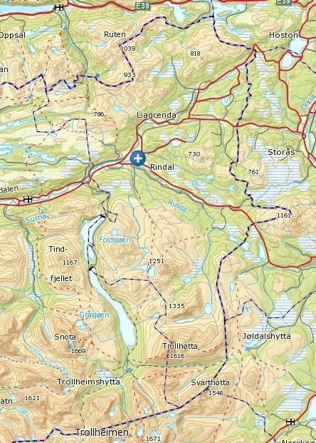 Kort om Rindal kommune Rindal kommune er den eneste kommunen i Møre og Romsdal uten tilknytning til havet. Kommunen grenser til Sør- Trøndelag i både nord, øst og sør.