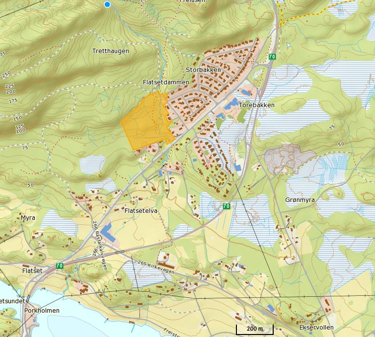 Bakgrunn Det utarbeides reguleringsplan for Ådalsgrenda boligfelt på Frei, Kristiansund kommune, del av gnr/bnr 116/9. Planområdet kan sees i Figur 2.