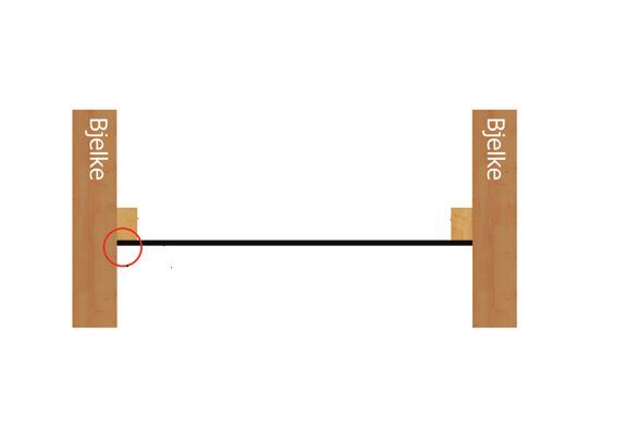 Klipp vekk en bit av kobberbåndet i alle fire hjørnene. Du får da en brettekant i hver ende. Stift fast lengden med TF varmefolie i denne brettekanten (figur 5).