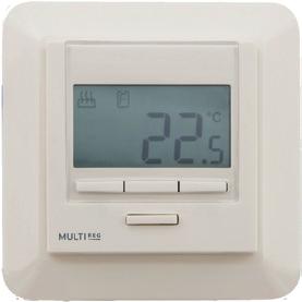 MULTIREG Et utvalg av Thermo-Floors termostater MULTIREG FUNKSJONER Romføler Gulvføler MULTIREG LCD2 FUNKSJONER Romføler Gulvføler Temperaturbegrenser Effektregulator Ukesprogram/nattsenk