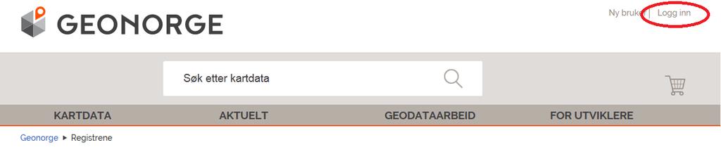 Les mer om tilgang dersom du ikke har bruker i BAAT-registeret: http://www.kartverket.no/geonorge/norge-digitalt/brukernavn-og-passord/ 5.2.