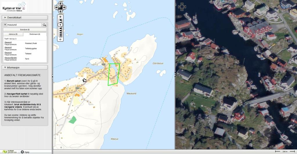 4.3.11.4 Skråfoto Skråfoto er ikke en ordinær oppgave i regi av Norge digitalt, men dersom det er ønske om dette fra flere parter, kan det være aktuelt å etablere skråfoto etter Geovekst-modellen.