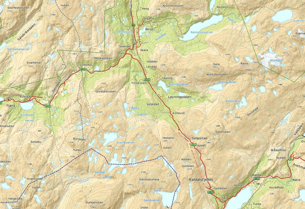 Odda Energi AS. Nettilknytning av småkraftverk i Røldal og Nesflaten - området Rapport dat 11.6.