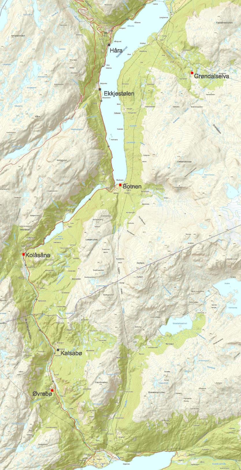 Odda Energi AS. Nettilknytning av småkraftverk i Røldal og Nesflaten - området Rapport dat 11