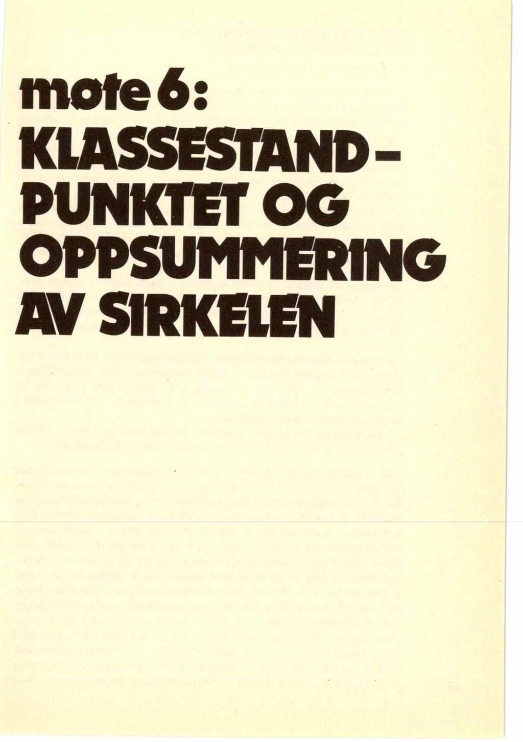 mote 6: KIASSESTAND -