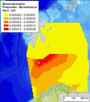 hekkende første gang på Bjørnøya i 1921 og på Spitsbergen i 1930. Siden den gang har bestanden vokst og arten har utvidet sitt utbredelsesområde, spesielt etter 1960 (Polarinstitutt, 2014).