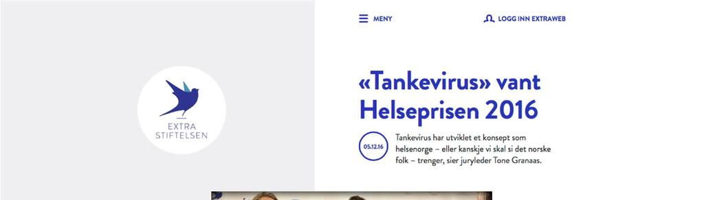 Tankevirus fikk Helseprisen 2016. Se hele filmen på http://video.supervisuell.