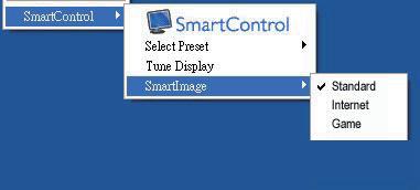 3. Bildeoptimering Context Sensitive menu (Kontekstavhengigmeny) Context Sensitive menu (Kontekstavhengigmenyen) er aktivert som standard.