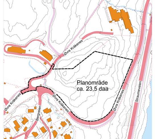 1. Innledning I forbindelse med utarbeidelse av reguleringsplan for gnr 16 bnr 47 m.fl., Langeskogen, Fyllingsdalen bydel, Bergen kommune, er det gjennomført en enkel trafikkanalyse for området.