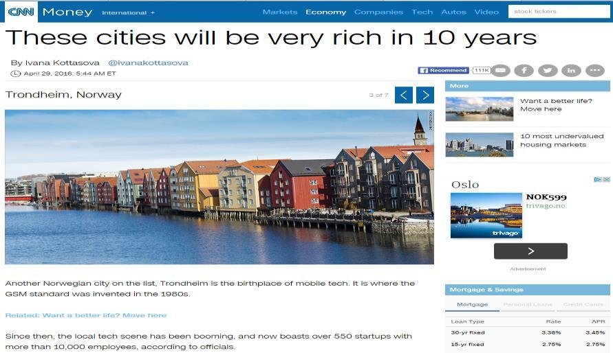 Oppsummert boligbehov: Befolkningsprognosene tilsier årlig behov for ca 1.400 nye boliger i Trondheim, ca 1.900 for Trondheimsregionen årlig.