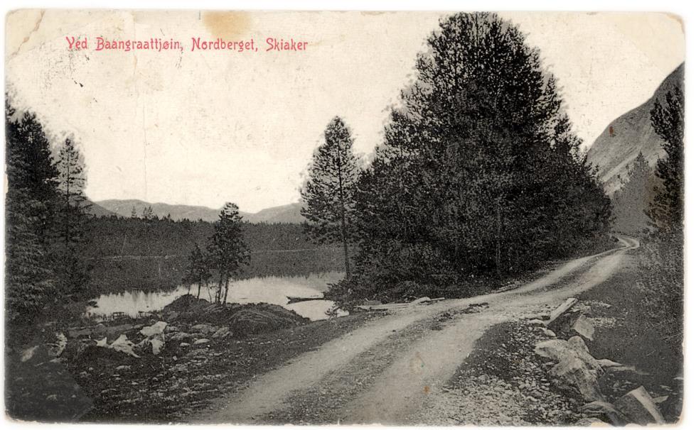 Forord Bångråttjønn i Nordberg er eit idyllisk skogstjern som langt attende på 1900-talet har vore brukt som motiv for både postkort og grafiske trykk, noko som seier sitt om kvalitetane i dette