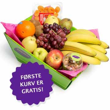 Jobbfrukt Idea Vekst Mat leverer Jobbfrukt til deg og din bedrift i samarbeid med Bama Telemark. Fruktkurvens sammensetning varierer etter sesong.