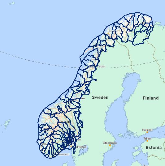 vannområder kommuner Vannregionmyndighet