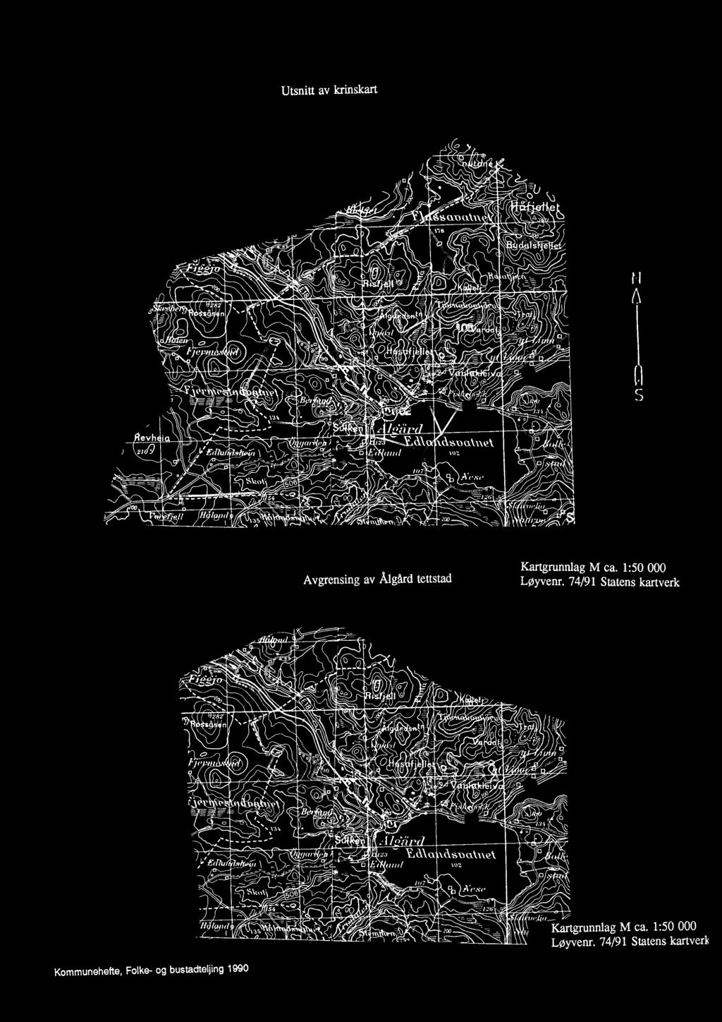 Statens kartverk Kartgrunnlag M ca 1:50 000 Loyvenr