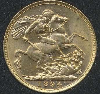 ........................ 2 000 England Edvard VII 1 sovereign 1907 GULL kv 01.