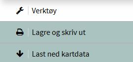 Skriv ut manuskartet fra Lagre og Skriv ut øverst i menyen.