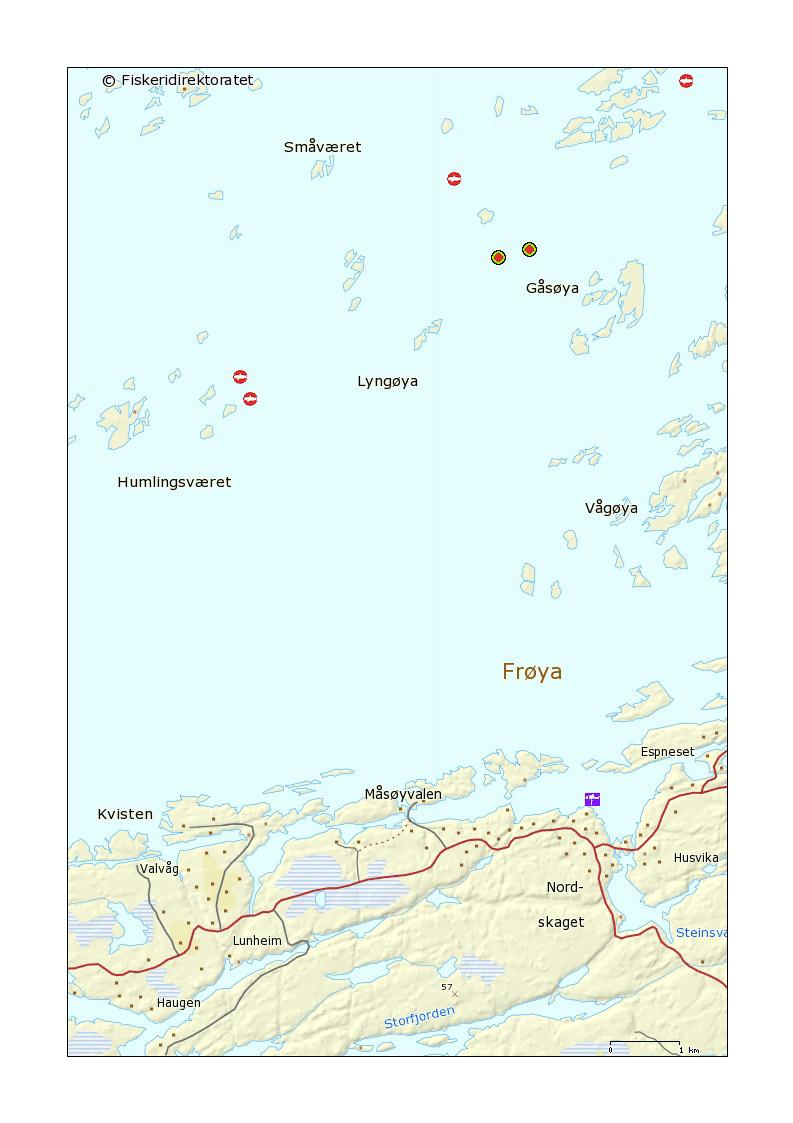 Lokaliteten Ørnøya, er en del av SalMar Farming i