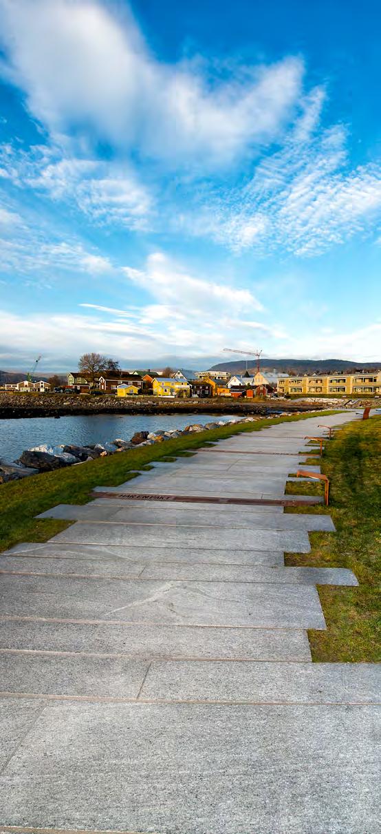 Følgende arealstrategier legges til grunn for all arealplanlegging i Rana kommune: Høy estetisk og arkitektonisk kvalitet for bygninger og uteområder skal vektlegges.
