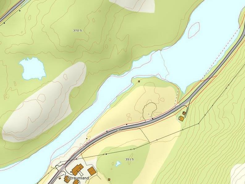 6.9. Straumland Figur: Kartet viser oversikt