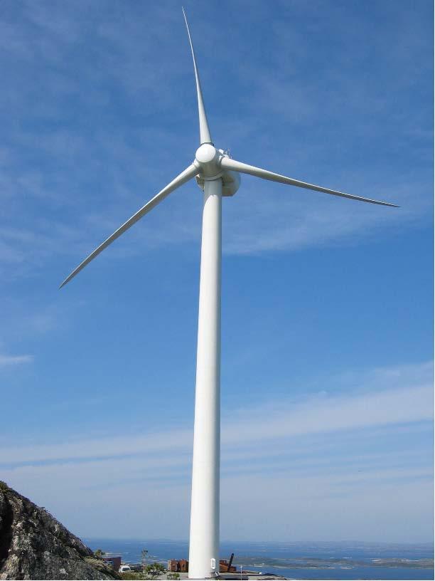 Tiltakshaver ser ikke bort fra at større vindturbiner, kanskje opp til 5 MW og mer, kan vise seg hensiktsmessig når beslutningen om bygging av vindparken skal tas.